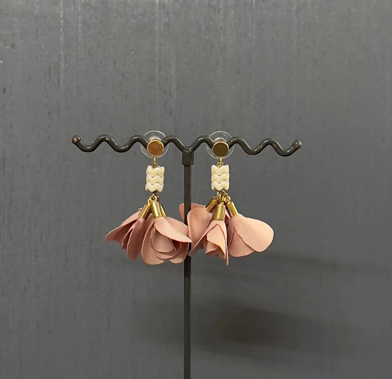Repurposed Fabric Earrings