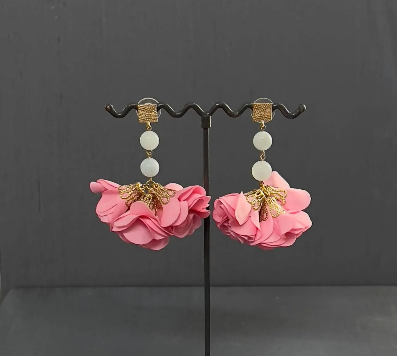 Repurposed Fabric Earrings