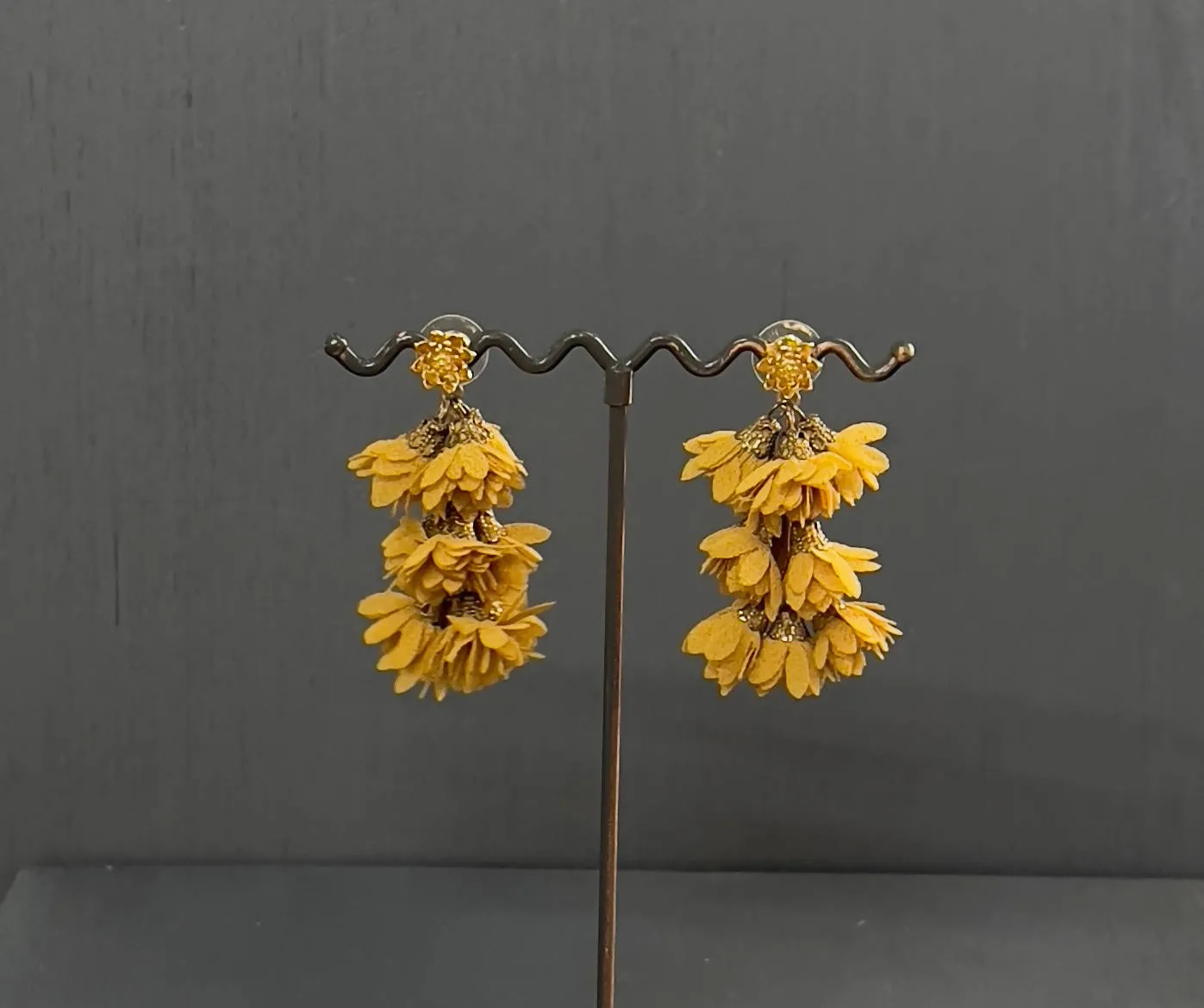 Repurposed Fabric Earrings