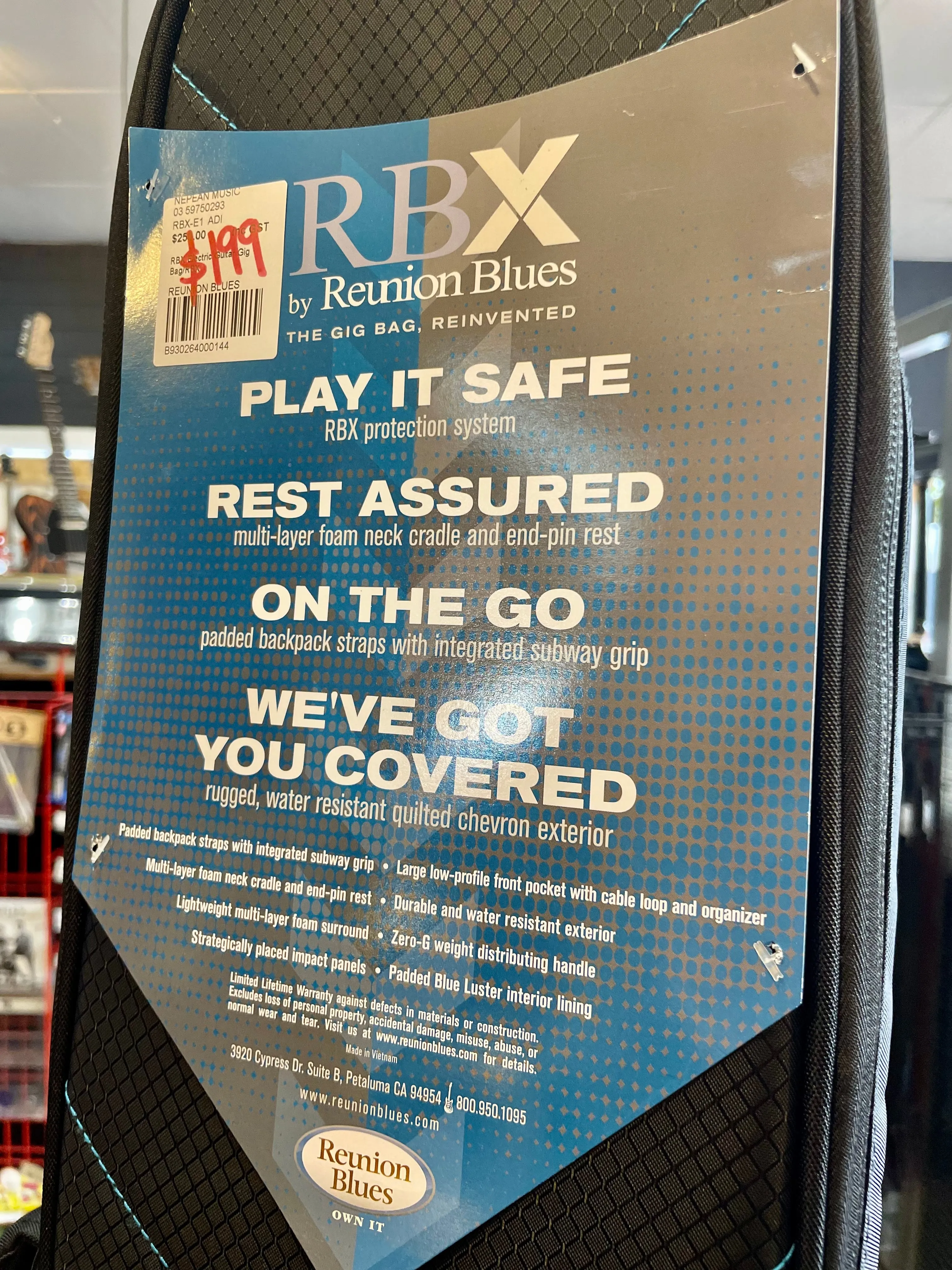 Reunion Blues | RBX | Profession Electric Gig Bag