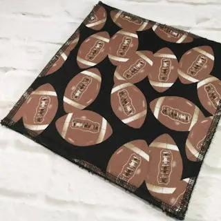 Reusable Napkins Football