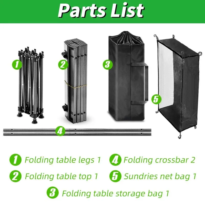 Rollable Camping Portable Outdoor Table