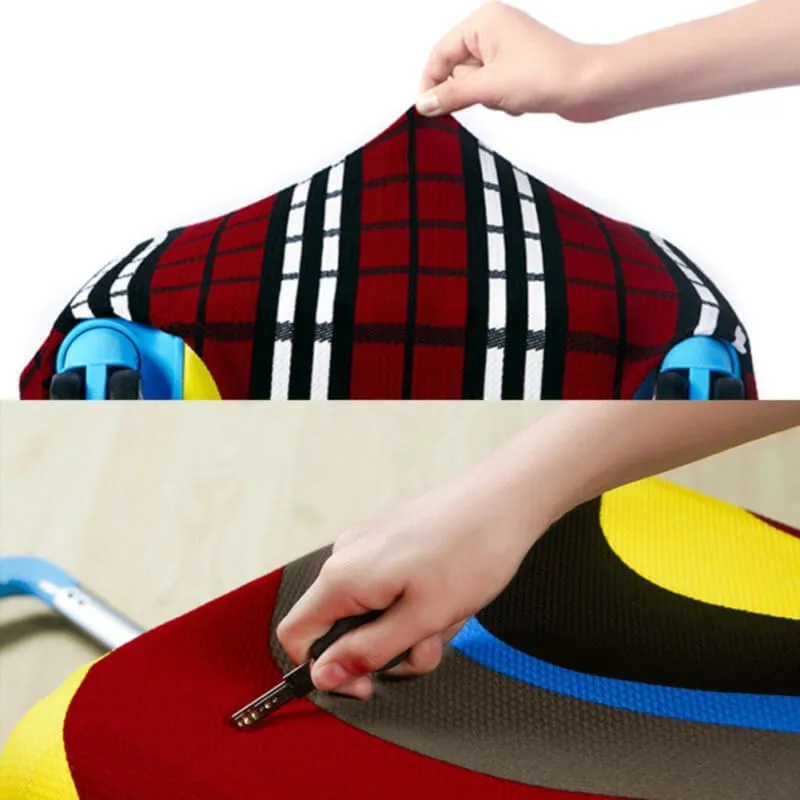 Scuff Hearts | Basic Design | Luggage Suitcase Protective Cover
