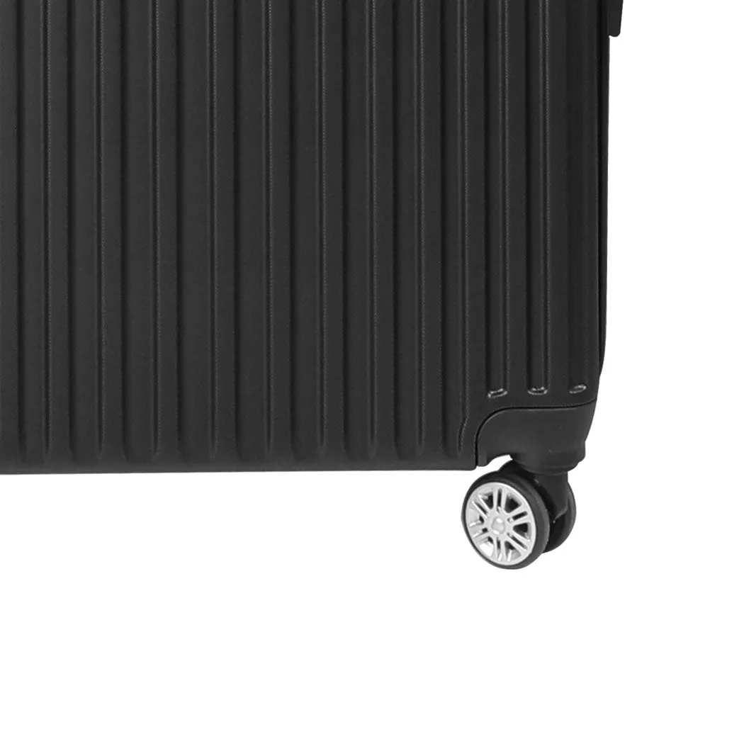 Slimbridge 24" Inch Luggage Suitcase Black 24 inch