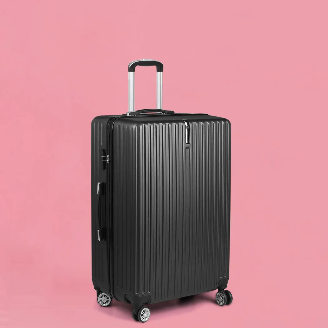 Slimbridge 24" Inch Luggage Suitcase Black 24 inch