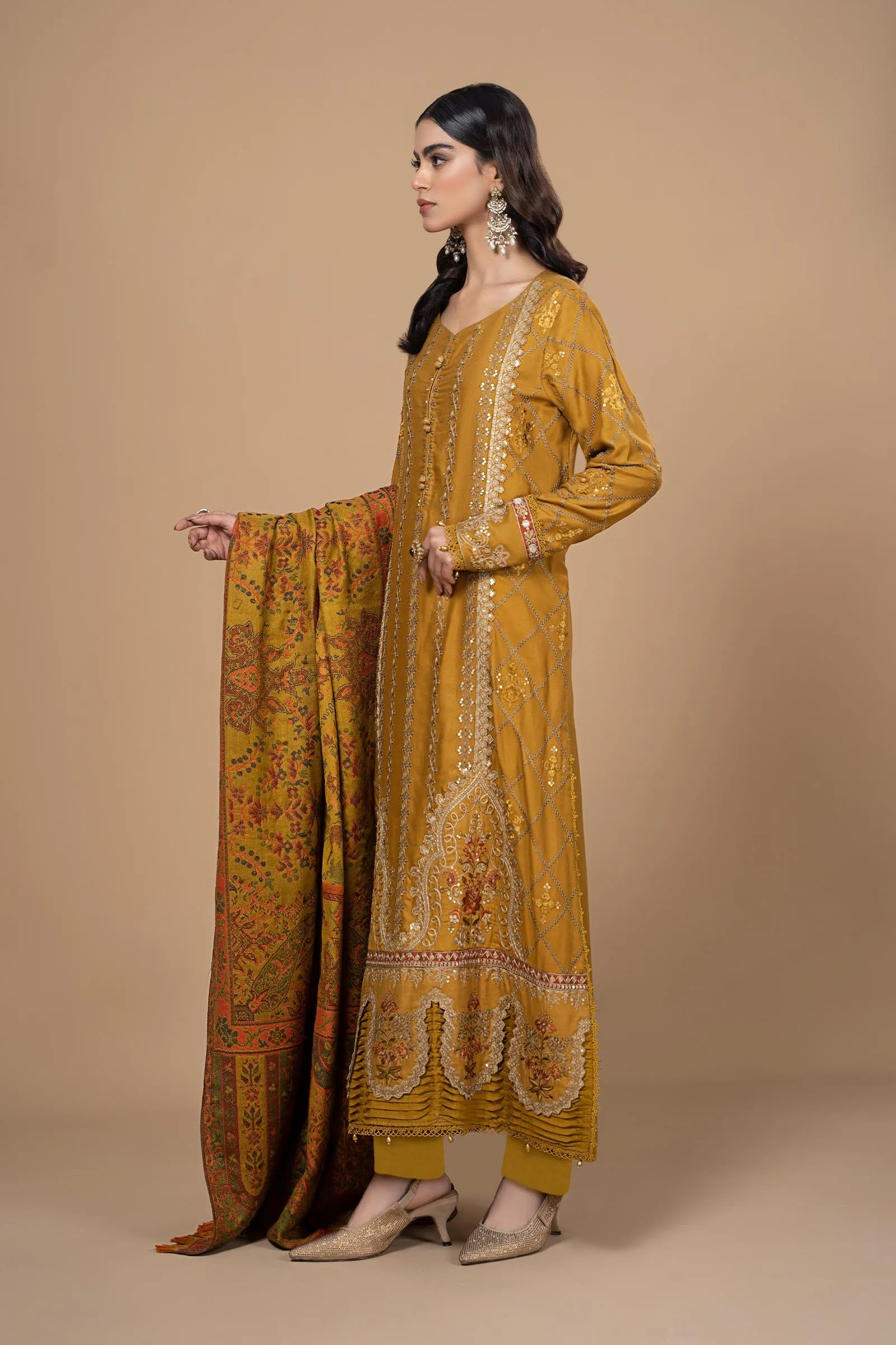 Suit Mustard DLS-1110