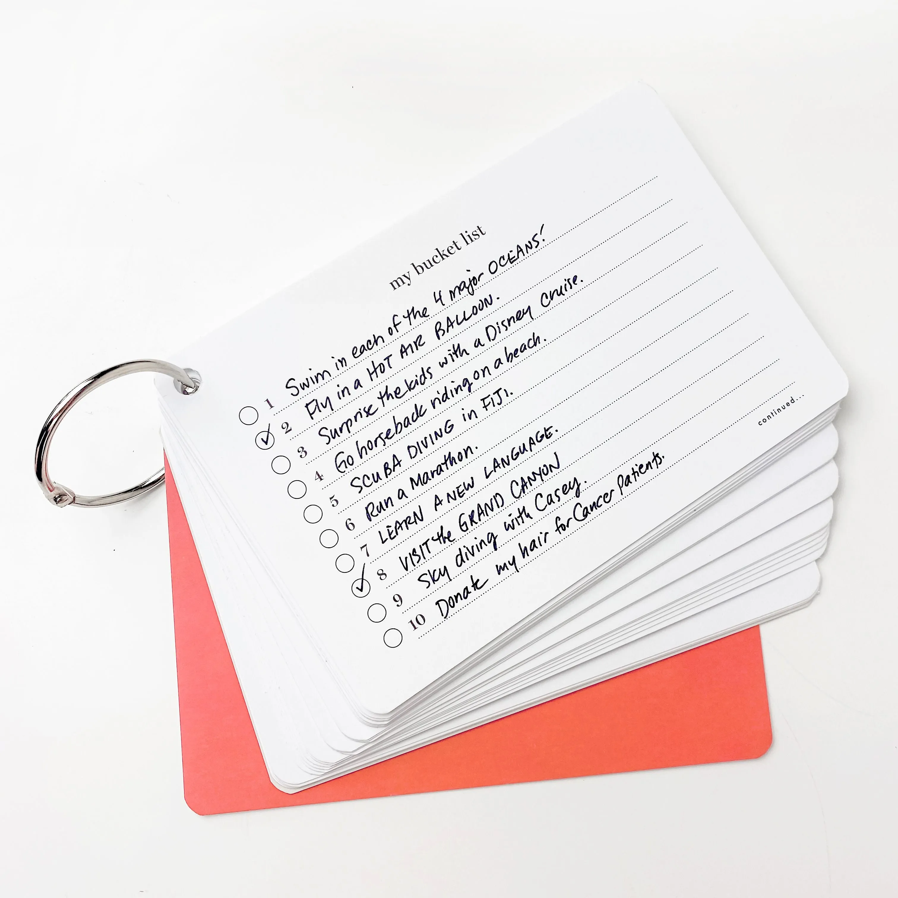 The Bucket List Journal