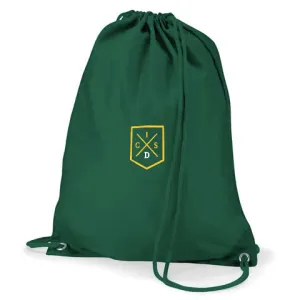 The Independent Grammar School : Durham Bottle Green Gym Bag