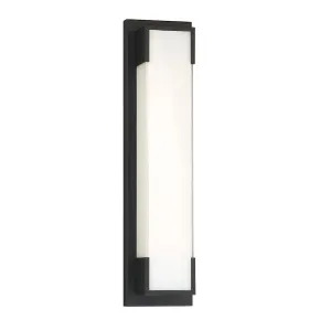 Thornhill 20 in. LED Wall Light Black finish