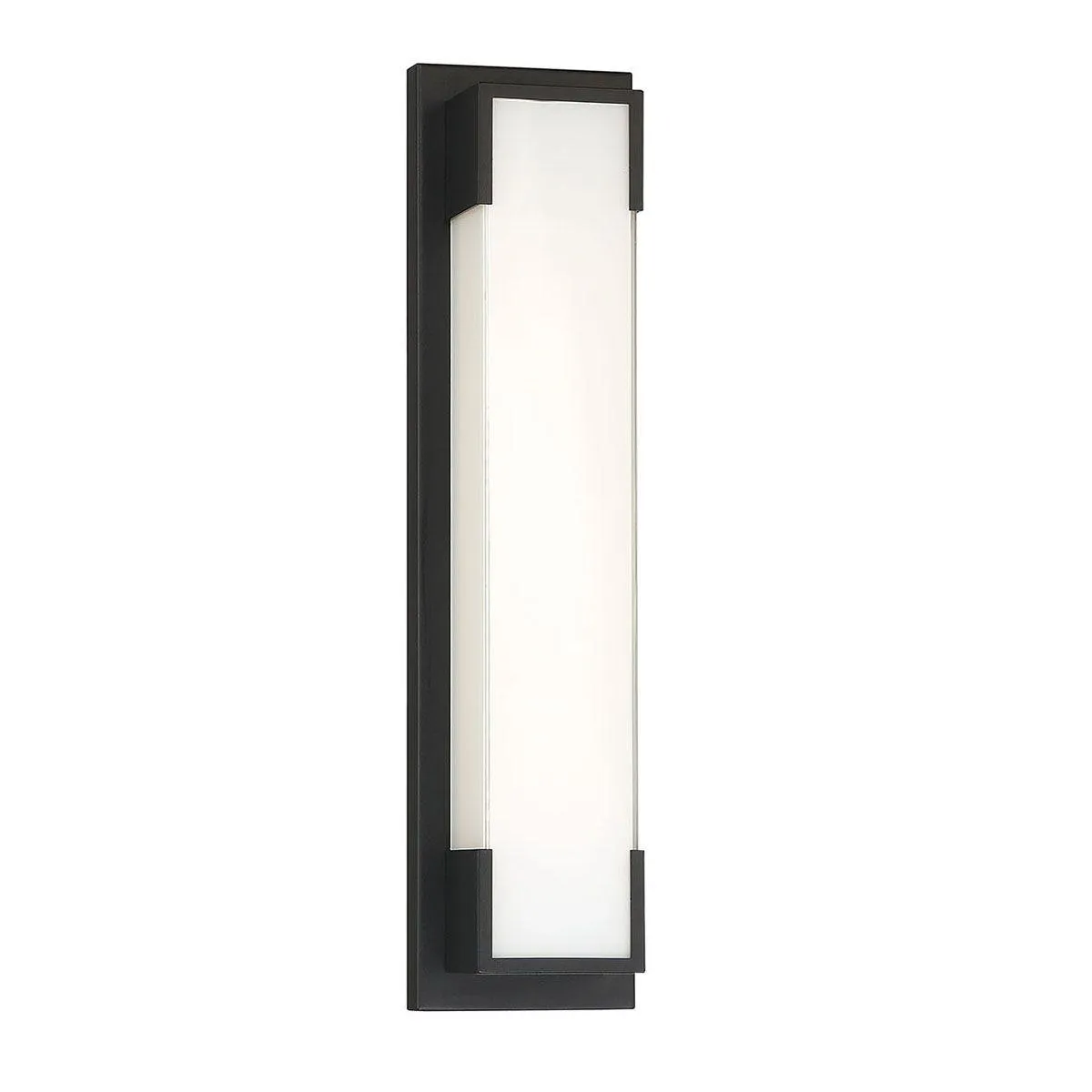 Thornhill 20 in. LED Wall Light Black finish