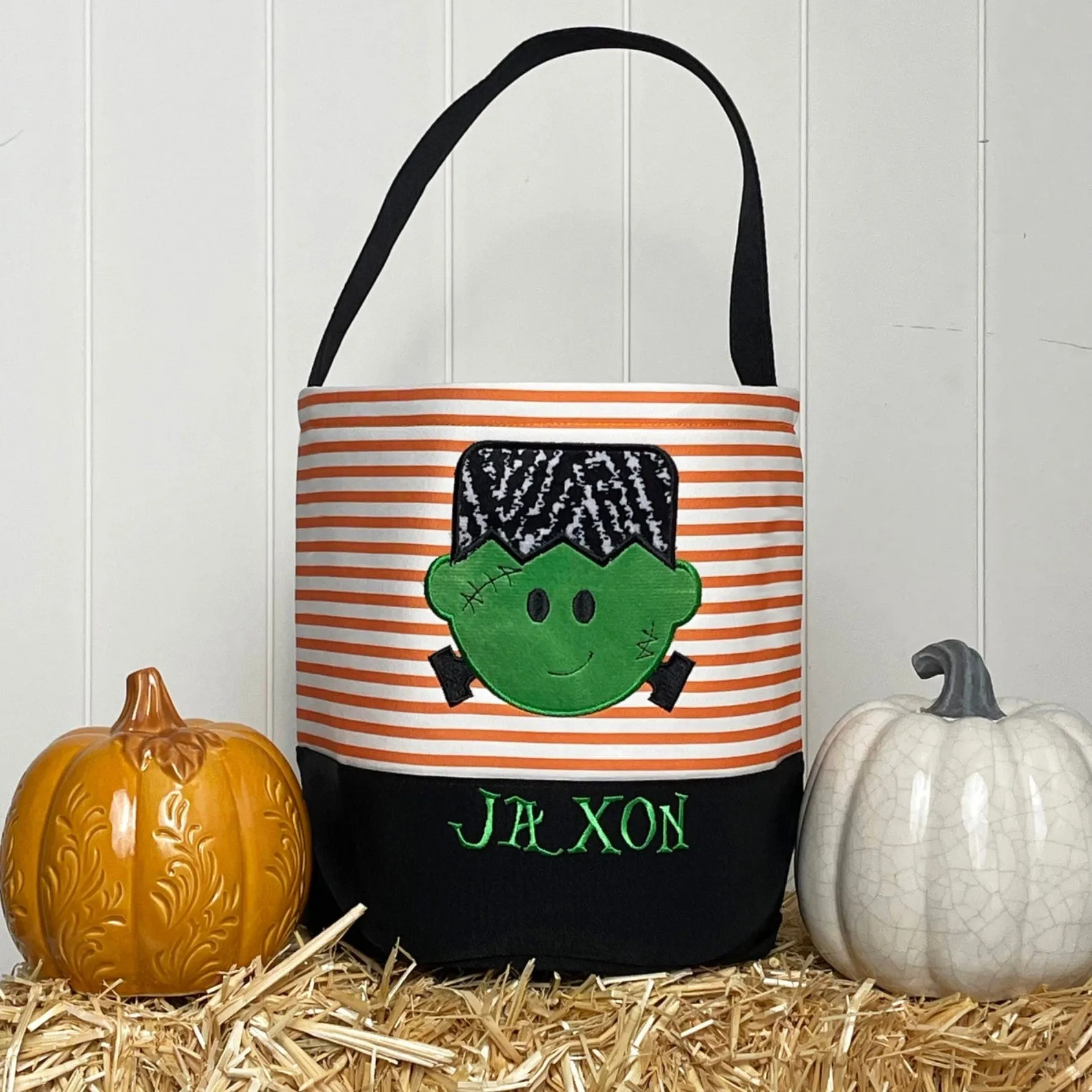 Trick or Treat Bag | Trick or Treat Bucket | Halloween Bag | Halloween Basket | Halloween Bucket | Halloween Tote