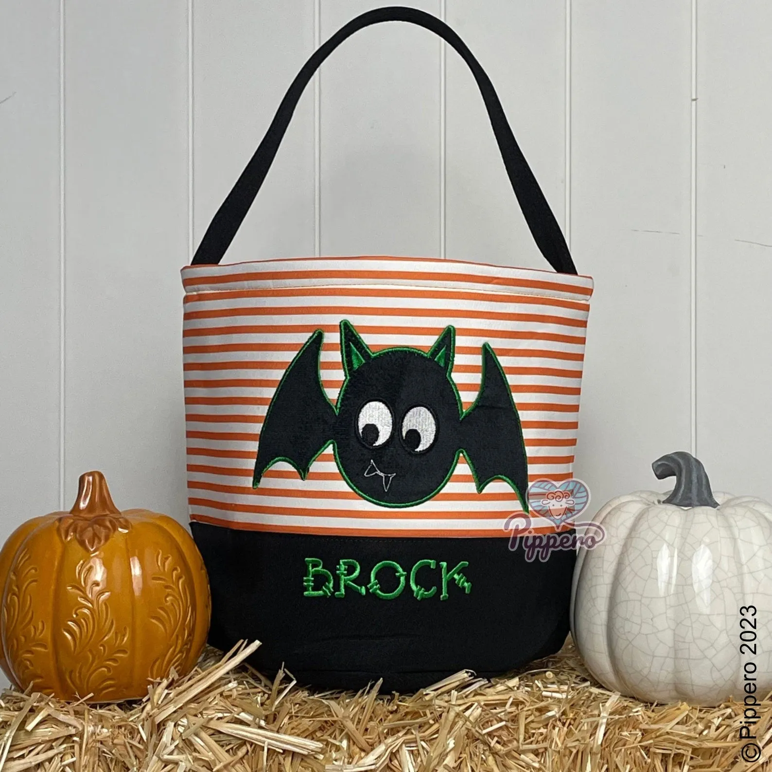 Trick or Treat Bag | Trick or Treat Bucket | Halloween Bag | Halloween Basket | Halloween Bucket | Halloween Tote