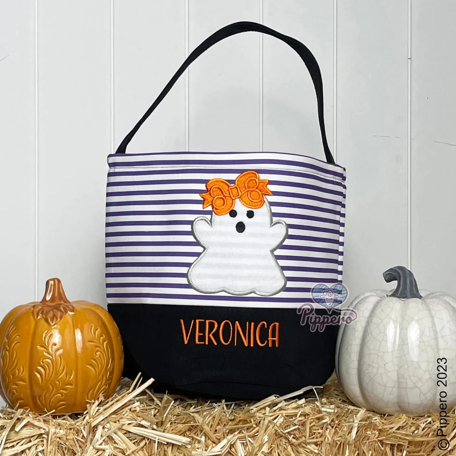 Trick or Treat Bag | Trick or Treat Bucket | Halloween Bag | Halloween Basket | Halloween Bucket | Halloween Tote