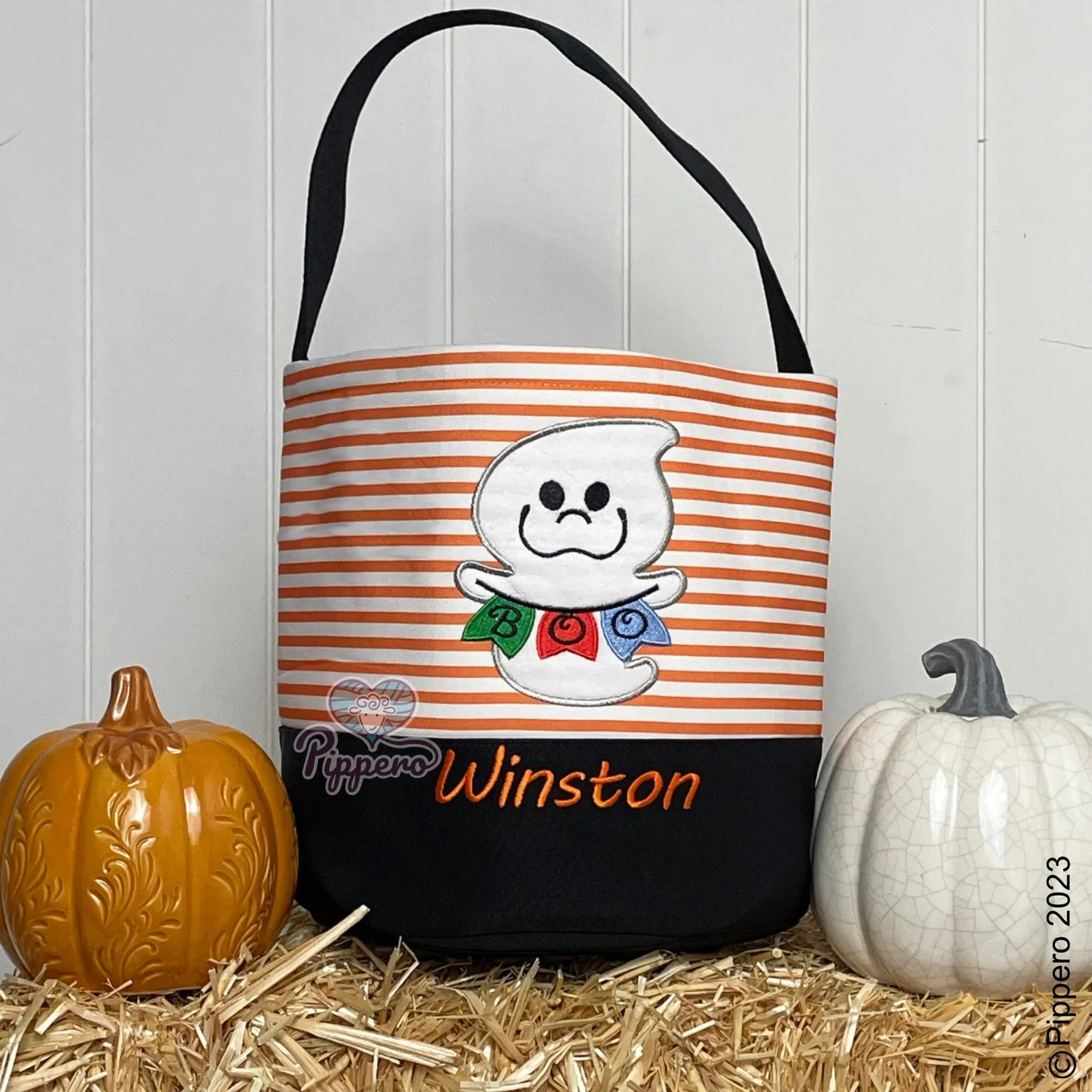 Trick or Treat Bag | Trick or Treat Bucket | Halloween Bag | Halloween Basket | Halloween Bucket | Halloween Tote