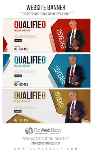 Website Banners - Advocate Services For Website Marketing