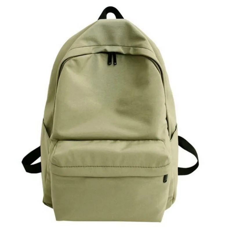 Women's Waterproof Nylon Solid Colored Travel Backpack