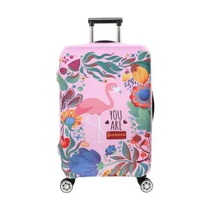 YOU ARE Funinone Pink Flamingo | Standard Design | Luggage Suitcase Protective Cover
